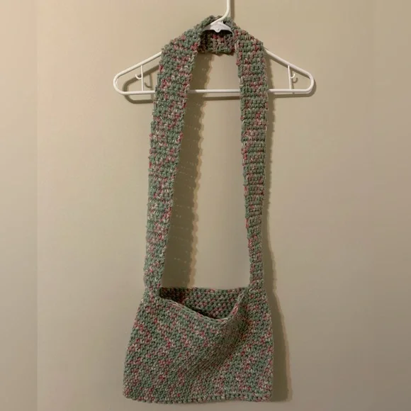 Crossbody Bag, handmade,
crocheted - Picture 12 of 15